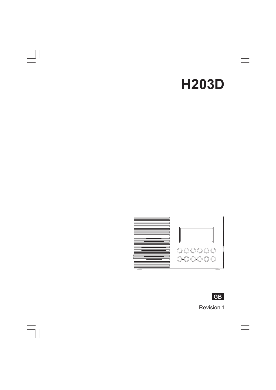 Sangean H203D (R1) User Manual | 26 pages