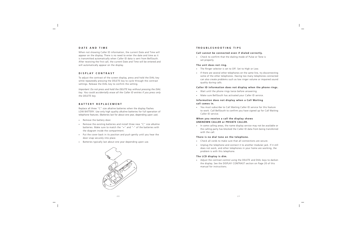 BellSouth PID99 User Manual | Page 12 / 15