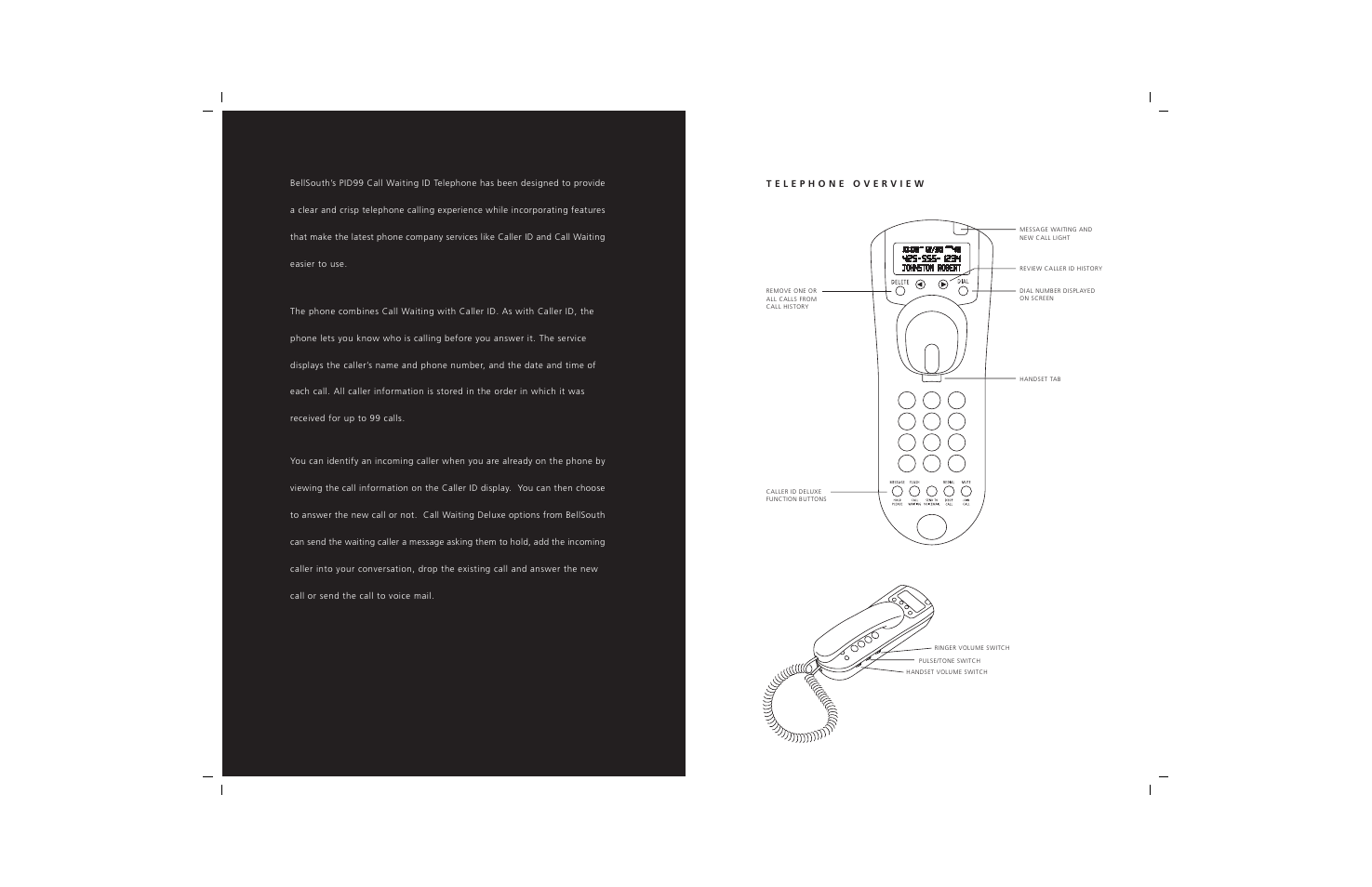 BellSouth PID99 User Manual | Page 2 / 15