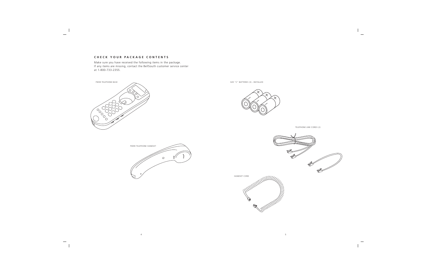 BellSouth PID99 User Manual | Page 4 / 15