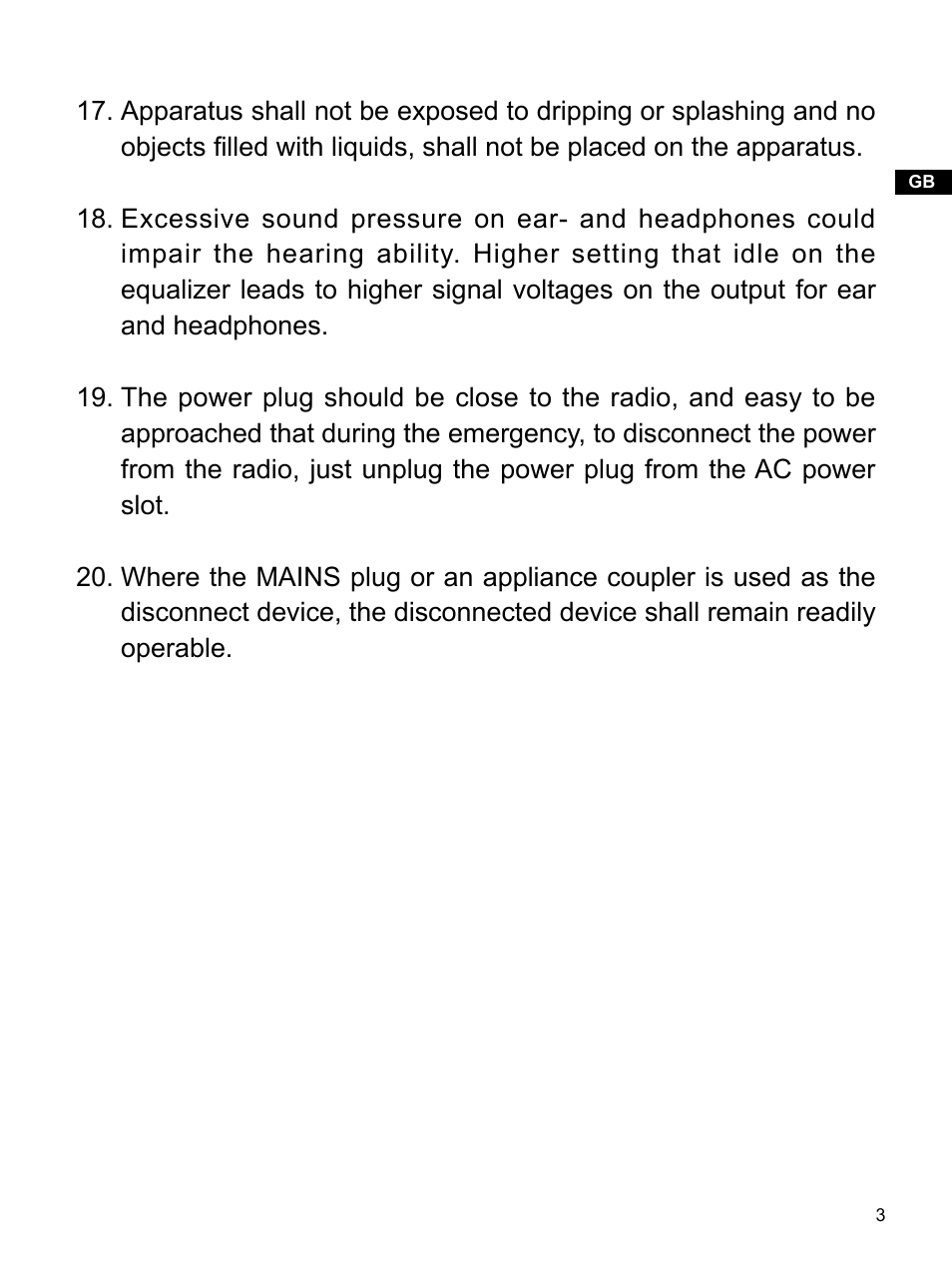 Sangean WR-12 (R2) User Manual | Page 4 / 12