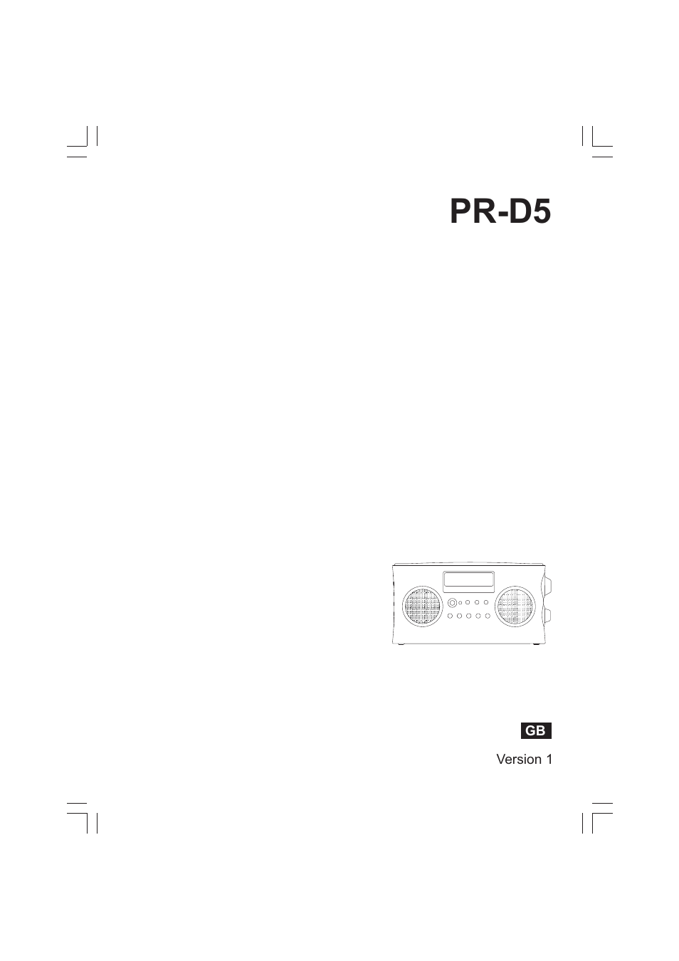 Sangean Package PR-D5 (V1) User Manual | 11 pages