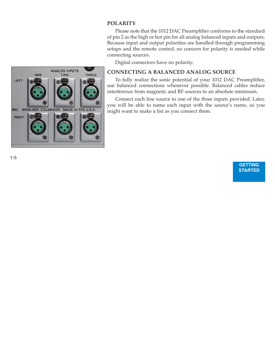 Boulder Amplifiers 1012 DAC Preamplifier User Manual | Page 11 / 46