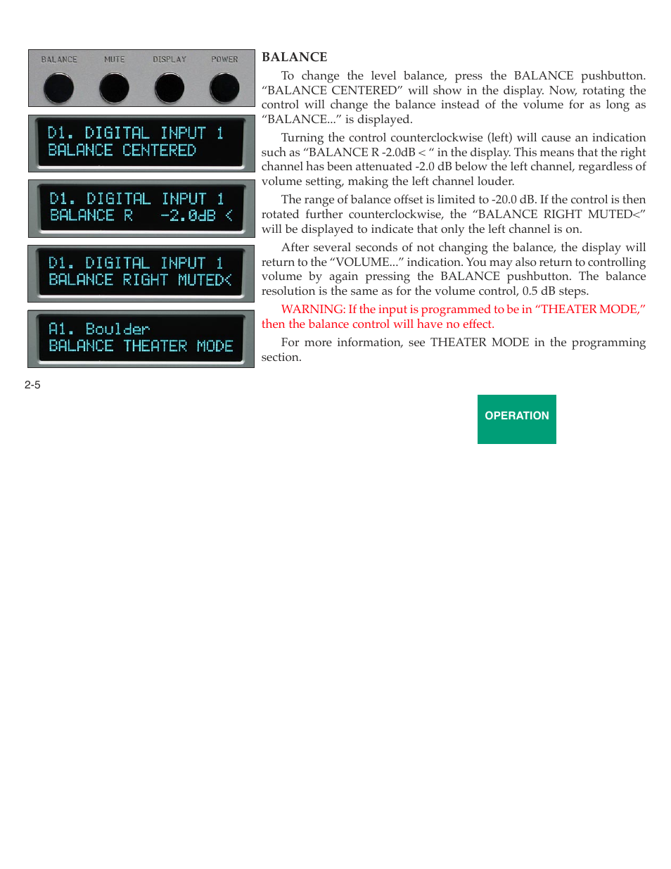 Boulder Amplifiers 1012 DAC Preamplifier User Manual | Page 22 / 46