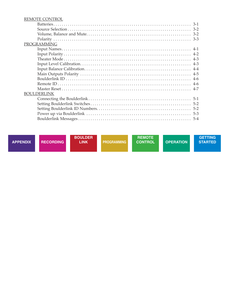 Boulder Amplifiers 1012 DAC Preamplifier User Manual | Page 5 / 46