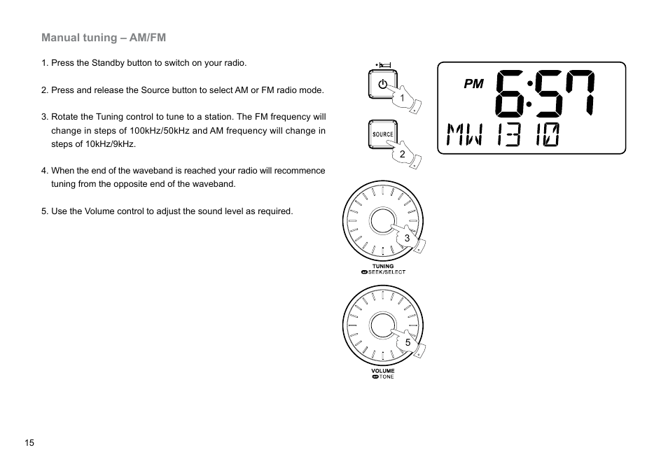 Sangean RCR-10 (R3) User Manual | Page 16 / 39