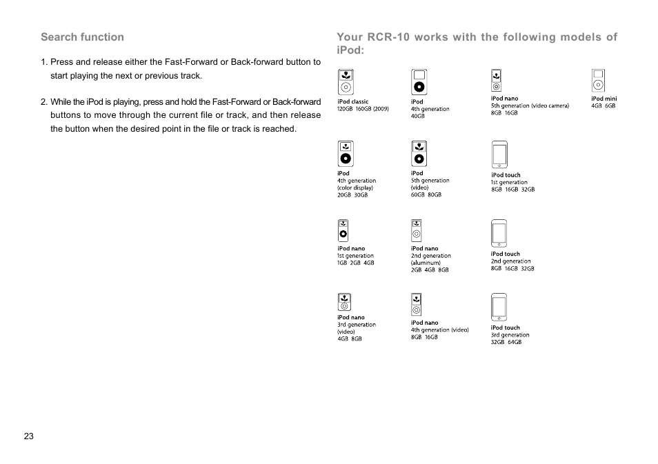 Sangean RCR-10 (R3) User Manual | Page 24 / 39