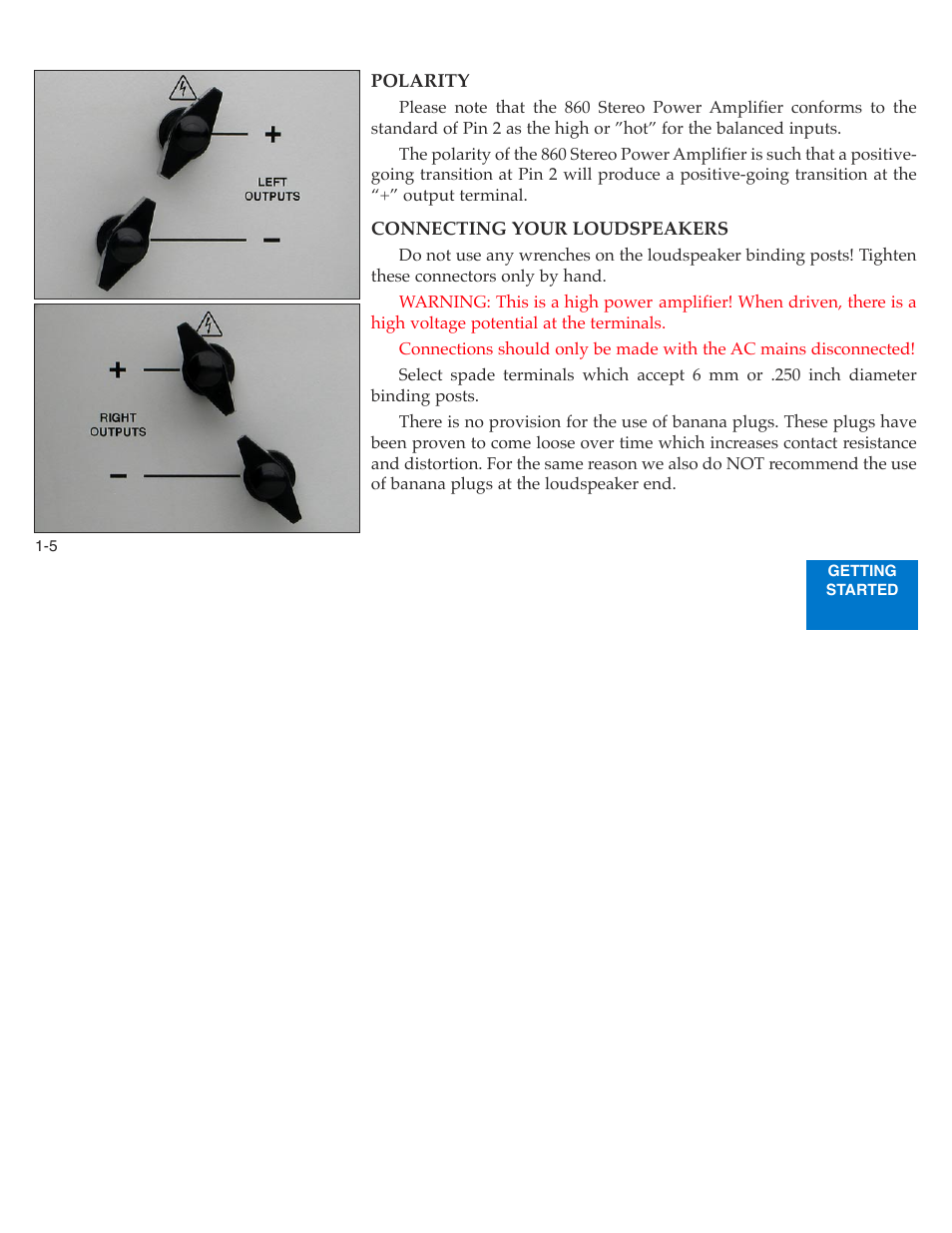 Boulder Amplifiers 860 User Manual | Page 10 / 21