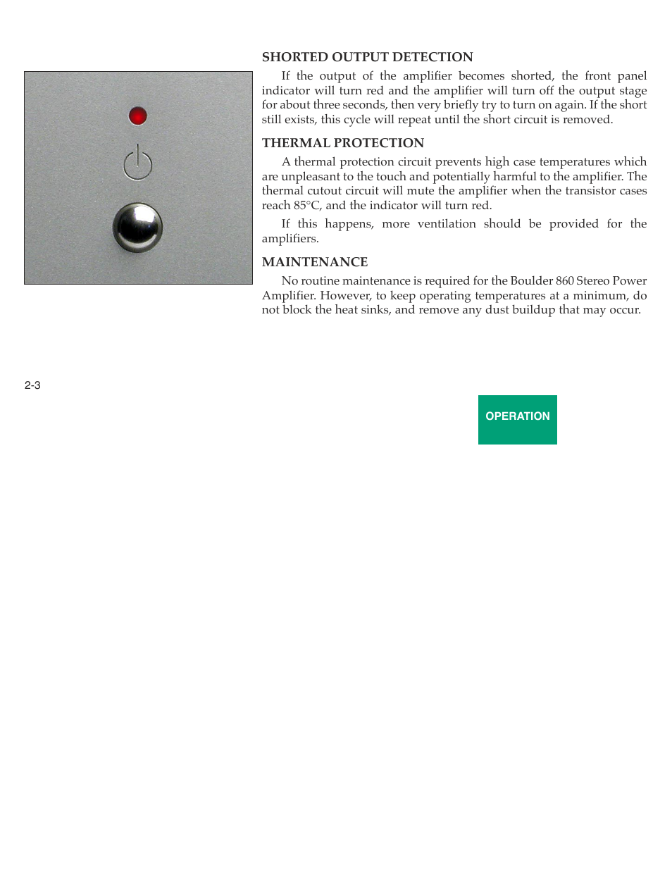 Boulder Amplifiers 860 User Manual | Page 13 / 21