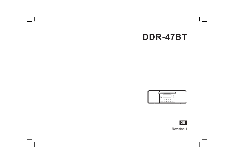 Sangean DDR-47BT (R1) User Manual | 54 pages