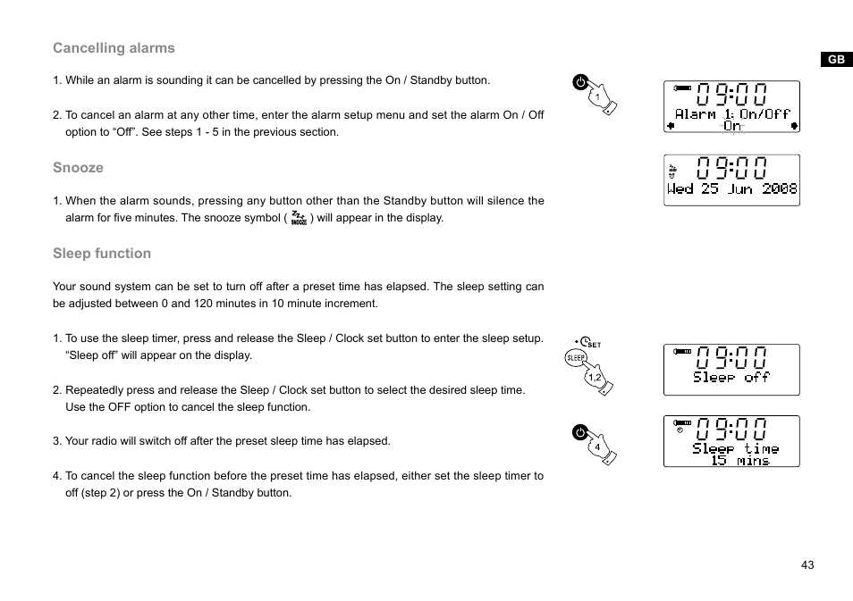 Sangean DDR-47BT (R1) User Manual | Page 44 / 54