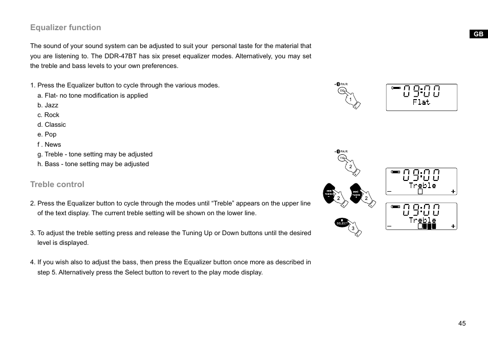 Sangean DDR-47BT (R1) User Manual | Page 46 / 54