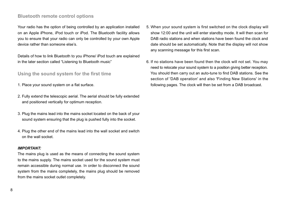 Sangean DDR-47BT (R1) User Manual | Page 9 / 54