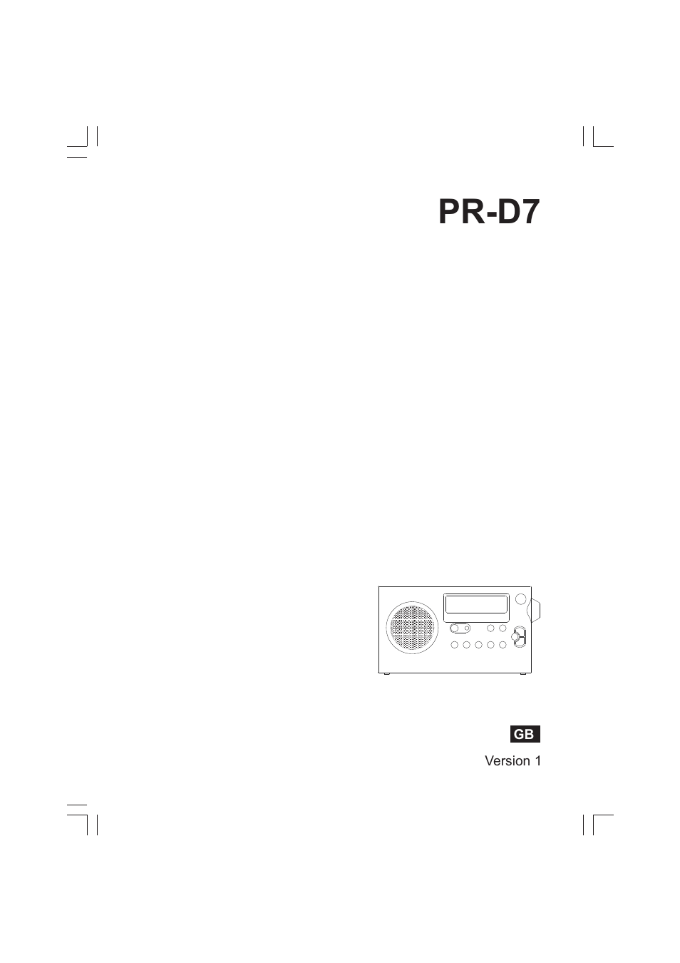 Sangean Package PR-D7 (R2) User Manual | 17 pages