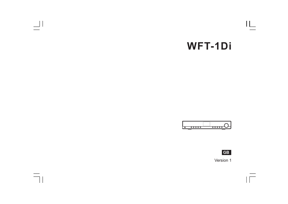 Sangean WFT-1Di (V1) User Manual | 45 pages