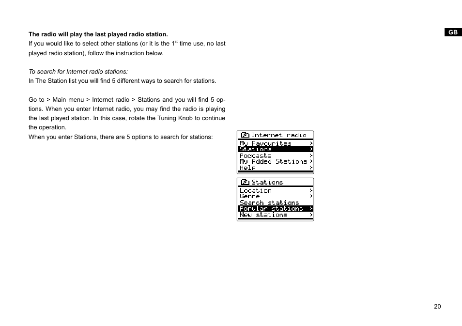 Sangean WFT-1Di (V1) User Manual | Page 21 / 45
