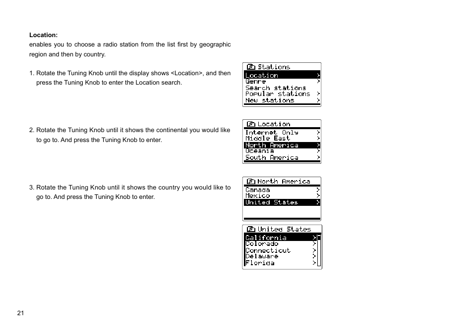 Sangean WFT-1Di (V1) User Manual | Page 22 / 45