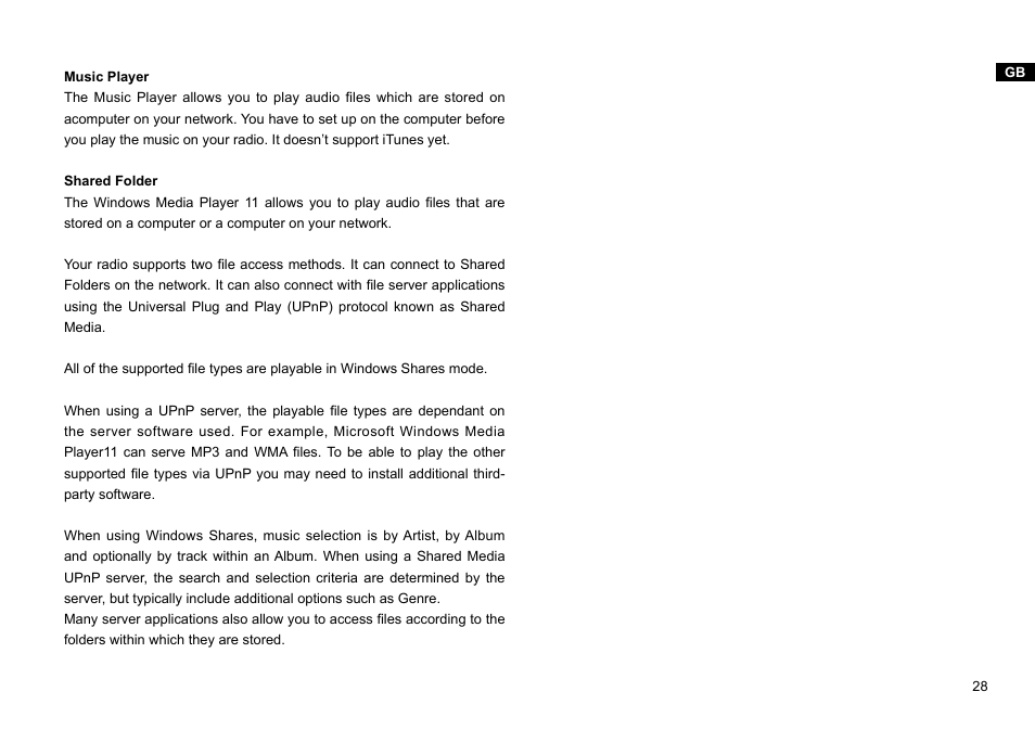 Sangean WFT-1Di (V1) User Manual | Page 29 / 45