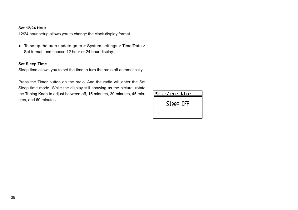 Sangean WFT-1Di (V1) User Manual | Page 40 / 45