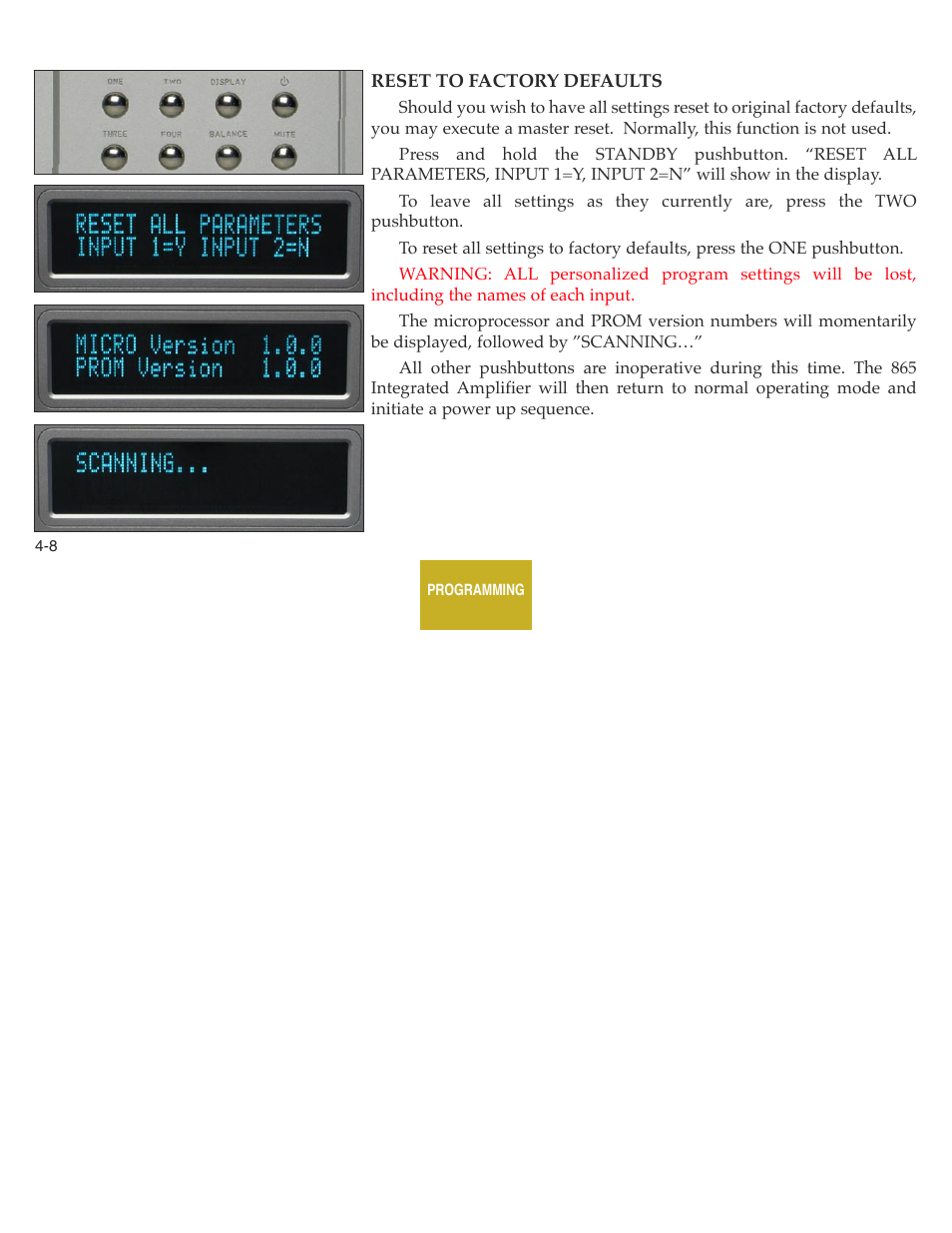 Boulder Amplifiers Integrated Amplifier 865 User Manual | Page 31 / 43