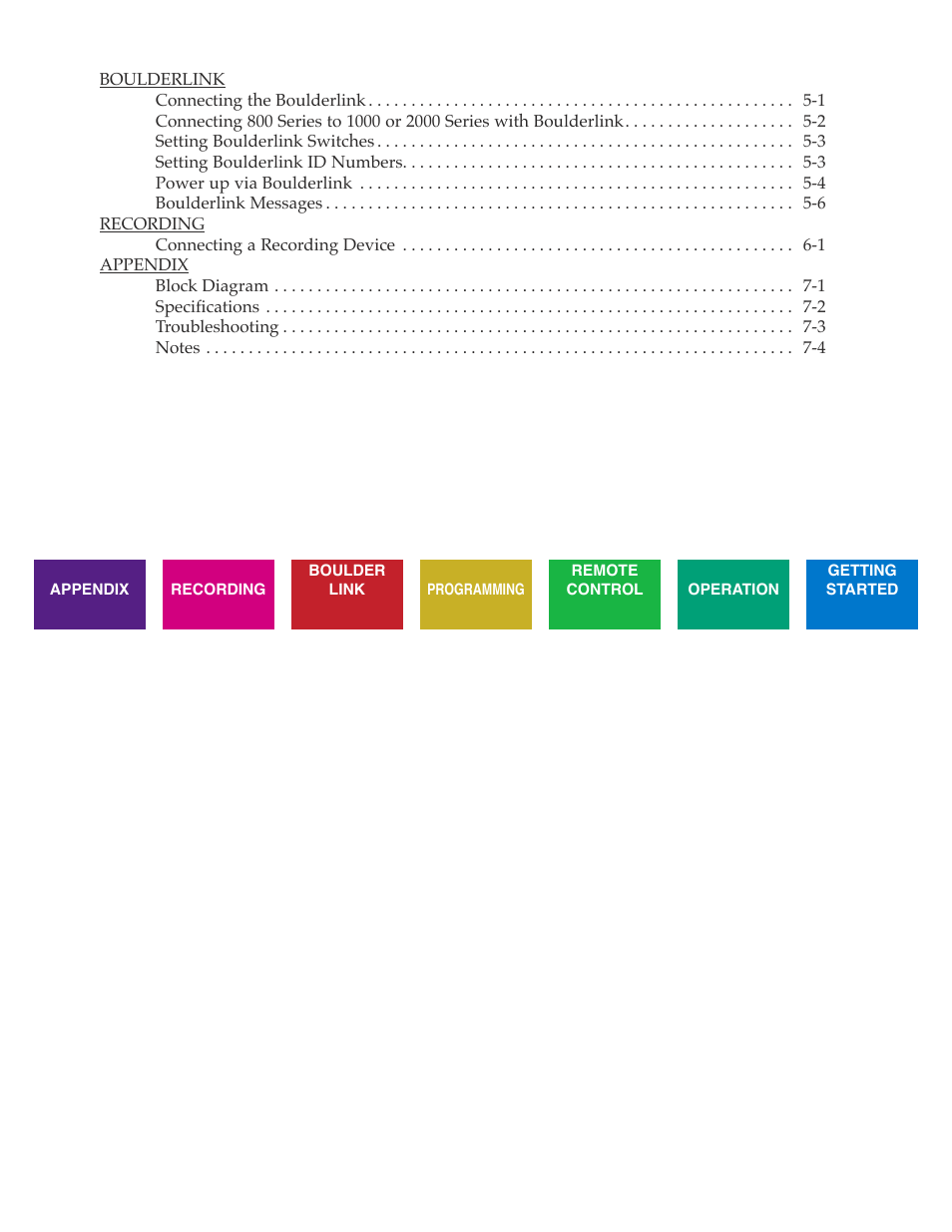 Boulder Amplifiers Integrated Amplifier 865 User Manual | Page 6 / 43
