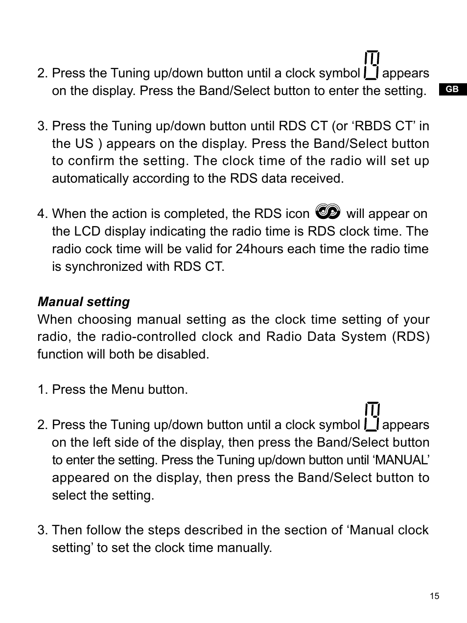 Sangean RCR-22 (R2) User Manual | Page 16 / 25