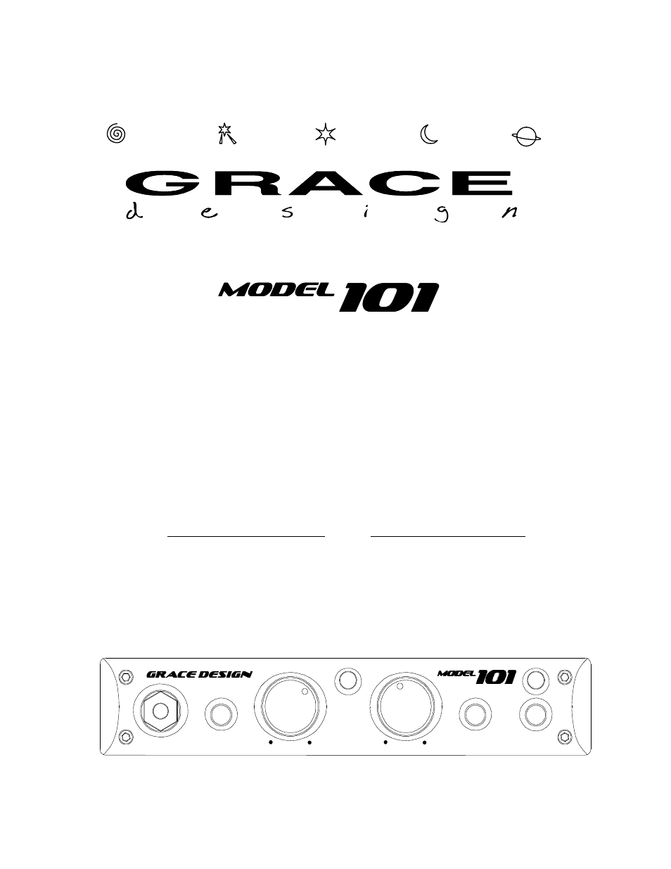 Boulder Amplifiers 101 User Manual | 9 pages