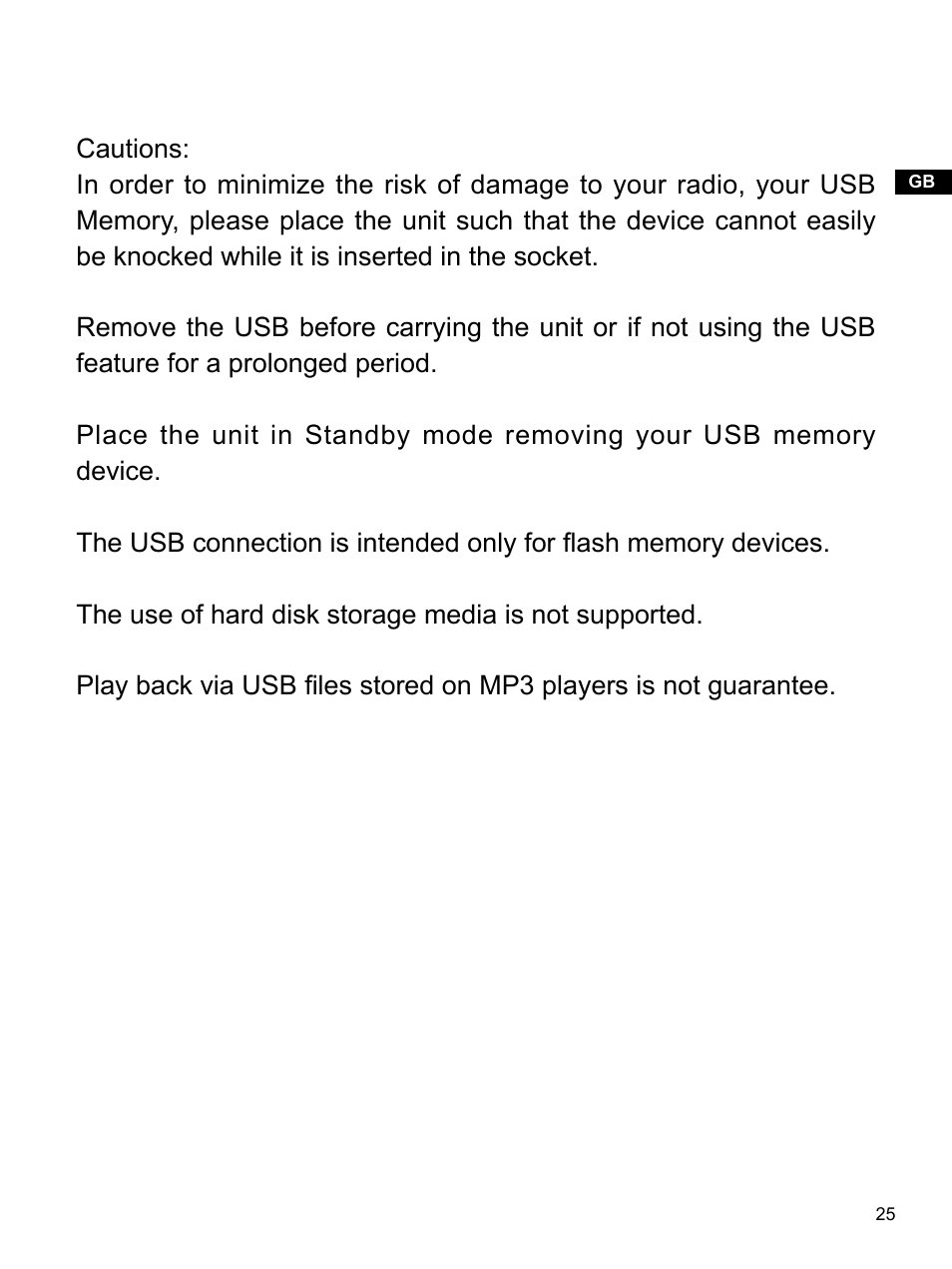 Sangean WR-22 (V1) User Manual | Page 26 / 41