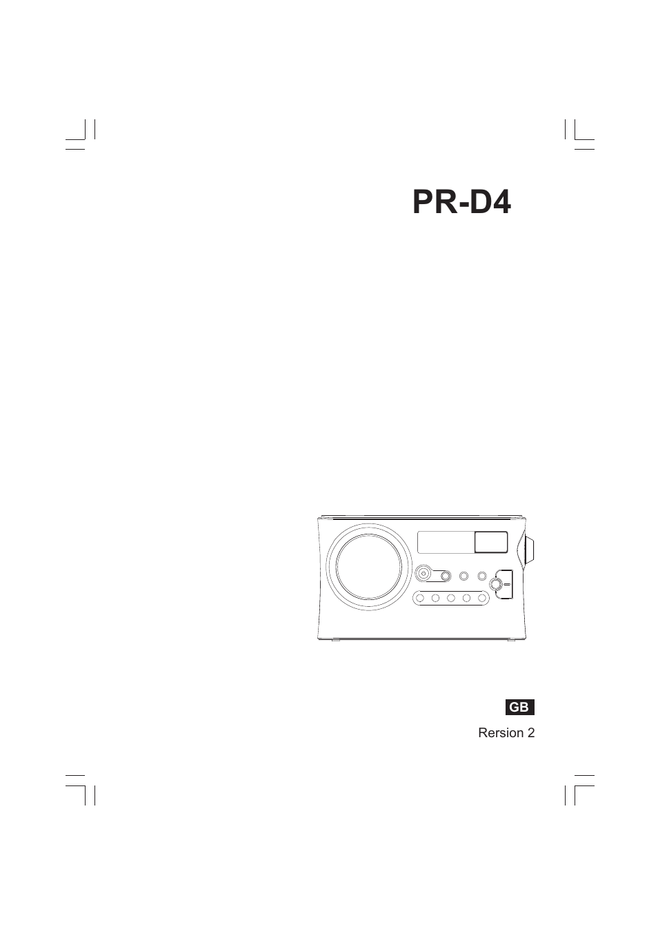 Sangean PR-D4 (R2) User Manual | 14 pages