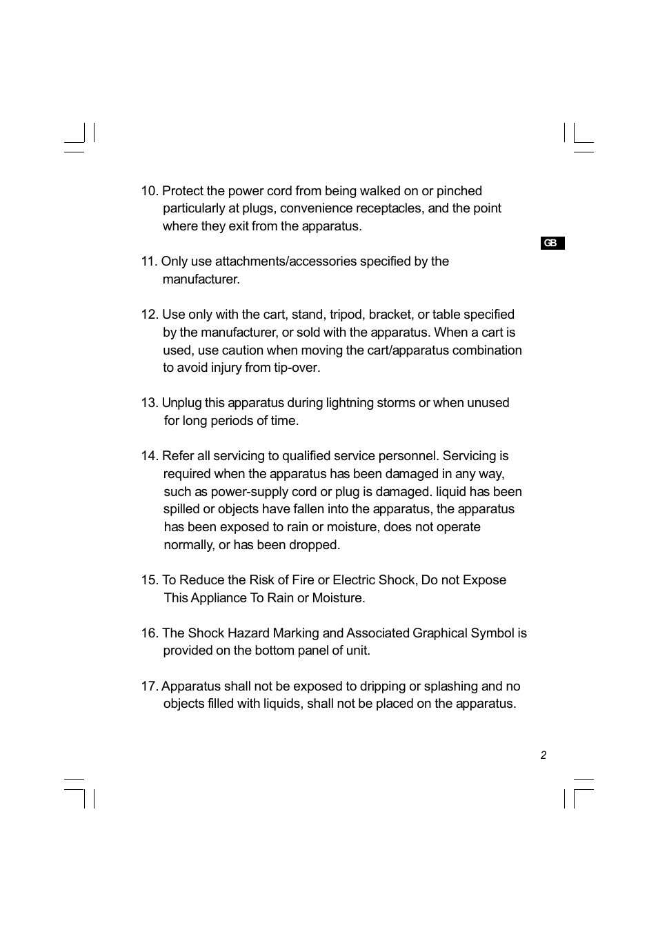 Sangean PR-D4 (R2) User Manual | Page 3 / 14