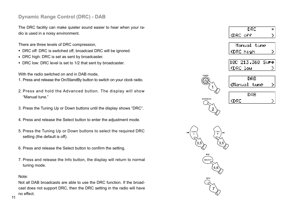 Sangean DDR-31BT (V1) User Manual | Page 12 / 36