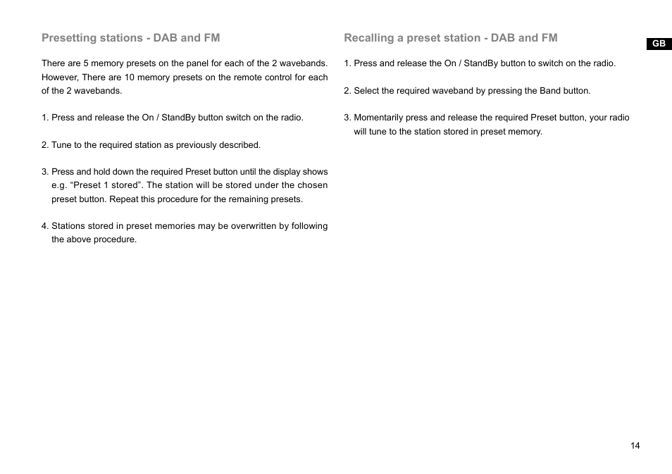 Sangean DDR-31BT (V1) User Manual | Page 15 / 36