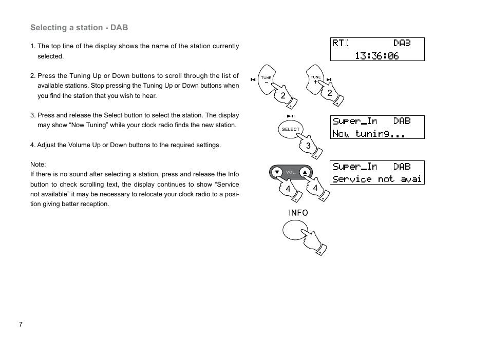 Sangean DDR-31BT (V1) User Manual | Page 8 / 36