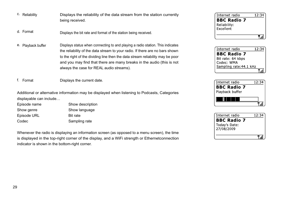 Sangean DDR-63+ (R1) User Manual | Page 30 / 107