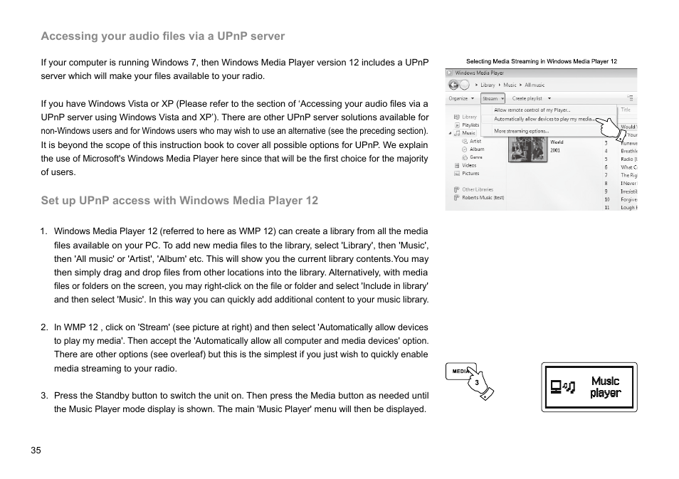 Sangean DDR-63+ (R1) User Manual | Page 36 / 107