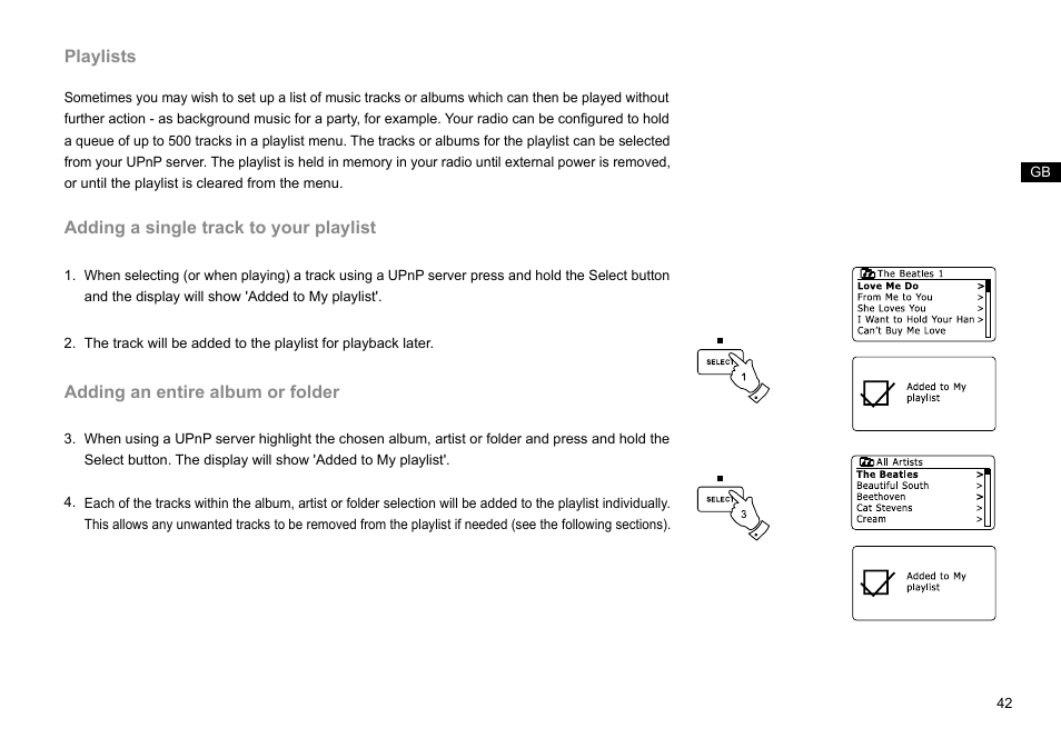 Sangean DDR-63+ (R1) User Manual | Page 43 / 107