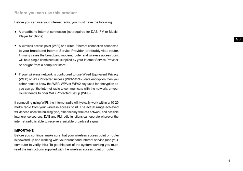 Before you can use this product | Sangean DDR-63+ (R1) User Manual | Page 5 / 107