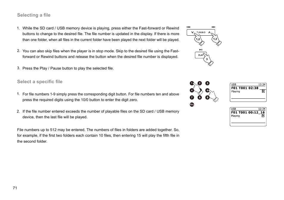 Sangean DDR-63+ (R1) User Manual | Page 72 / 107