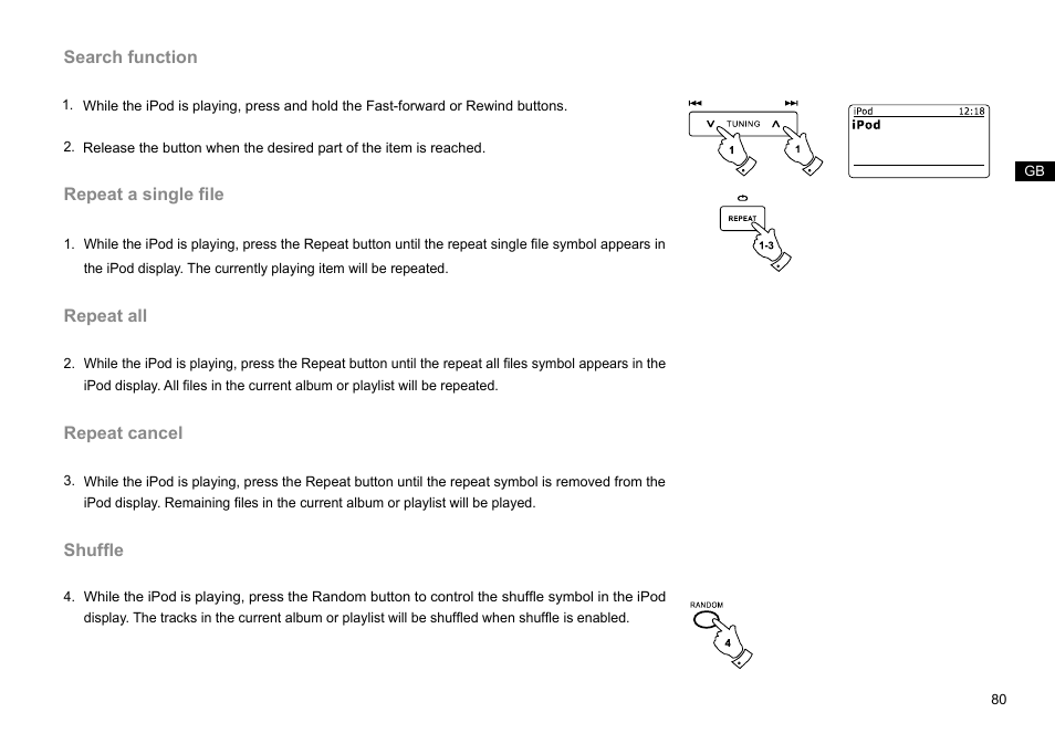 Sangean DDR-63+ (R1) User Manual | Page 81 / 107