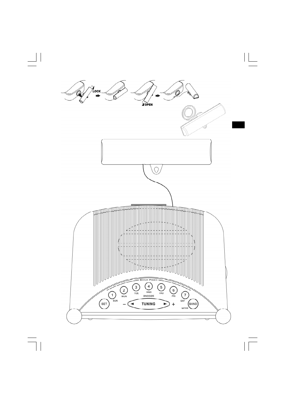 Sangean RCR-2 (V1) User Manual | Page 5 / 18