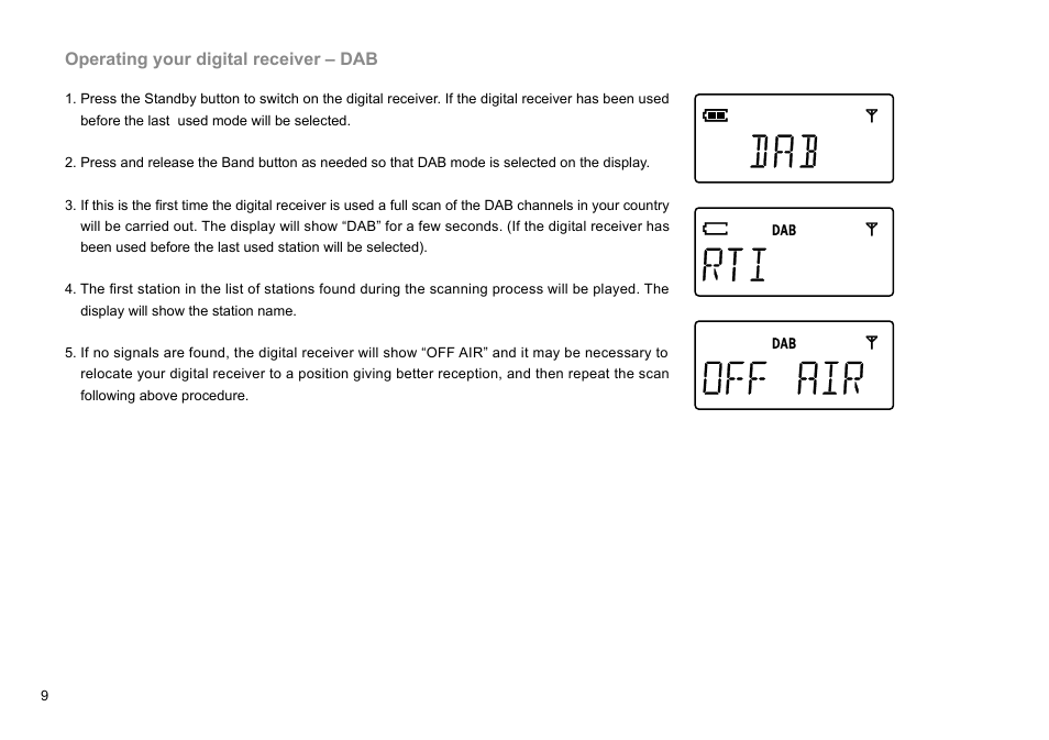 Sangean DPR-45 (V1) User Manual | Page 10 / 33