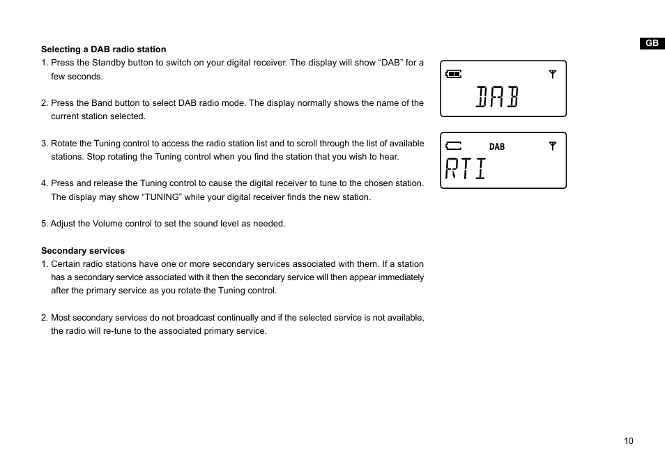 Sangean DPR-45 (V1) User Manual | Page 11 / 33