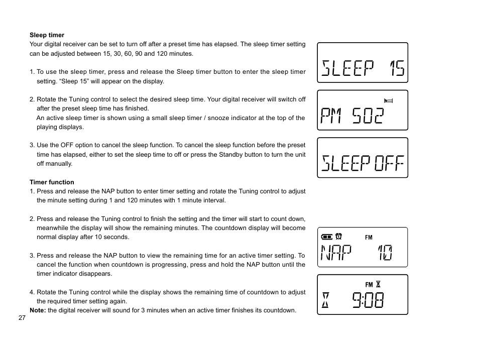 Sangean DPR-45 (V1) User Manual | Page 28 / 33