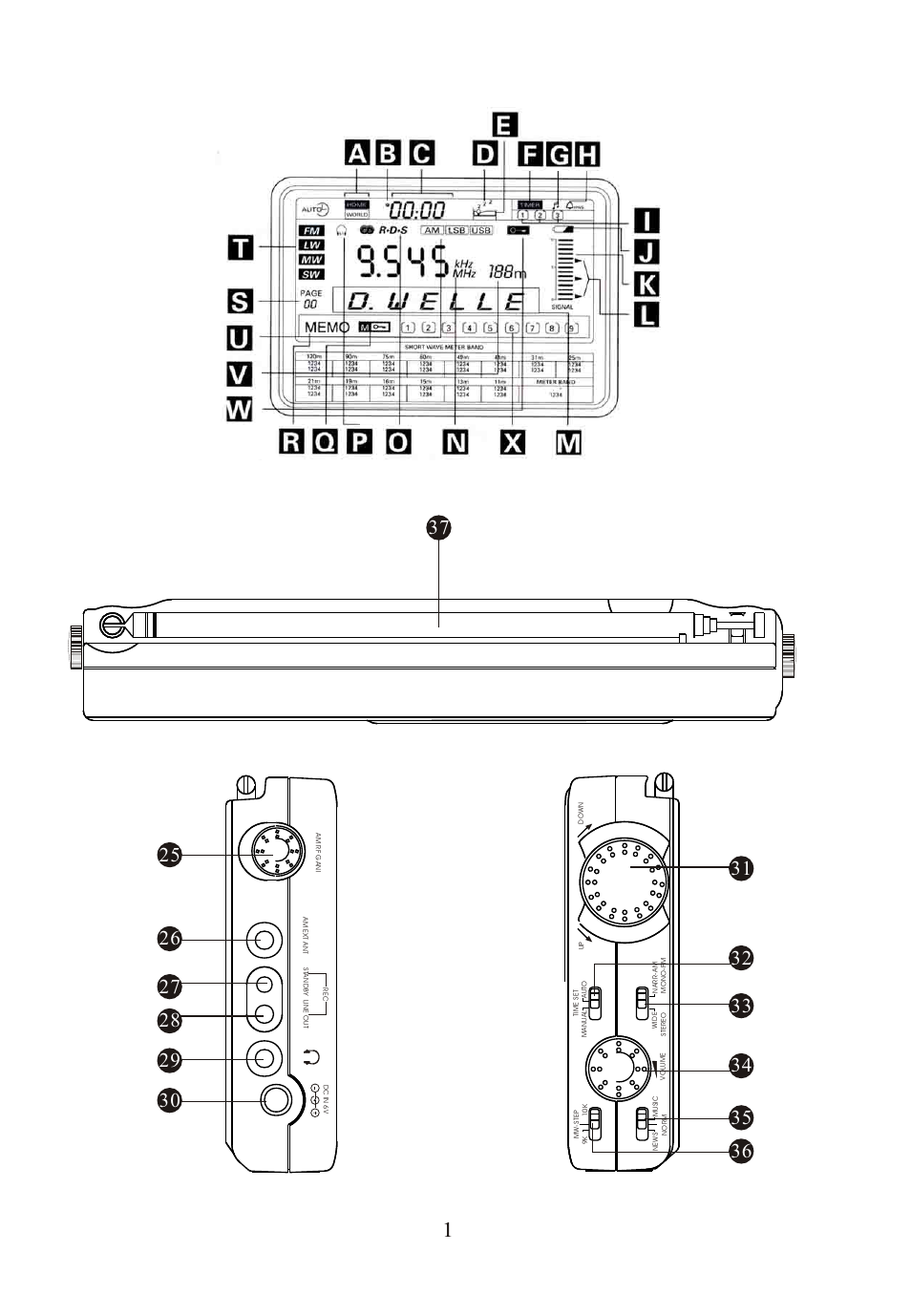 Sangean ATS-909 w (V1) User Manual | Page 2 / 14