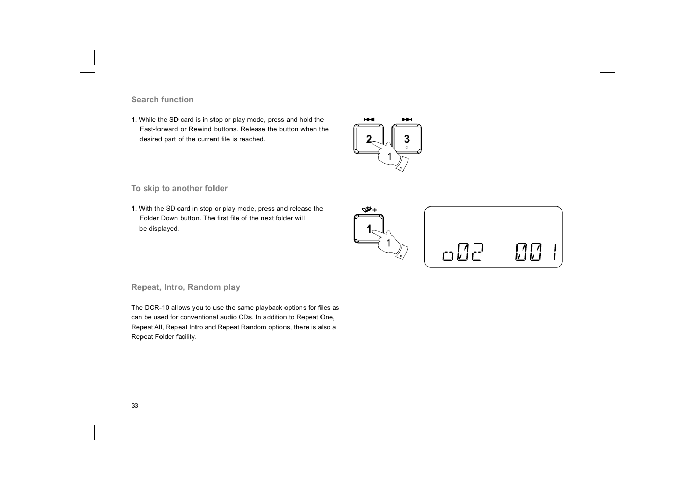 Sangean DCR-10 (V1) User Manual | Page 34 / 59