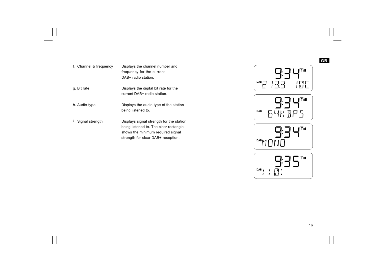 Sangean DCR-10 (R1) User Manual | Page 17 / 58