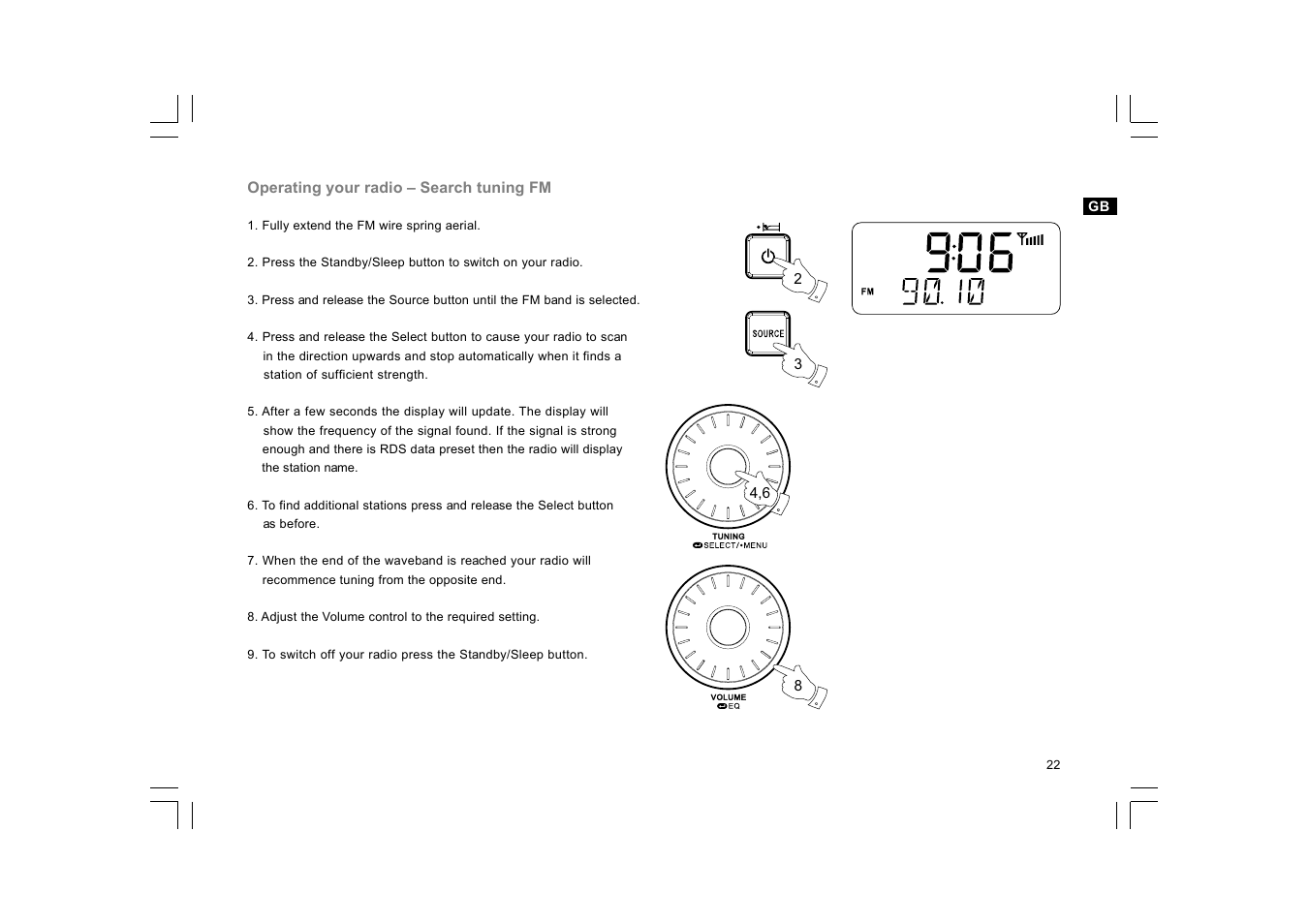 Sangean DCR-10 (R1) User Manual | Page 23 / 58