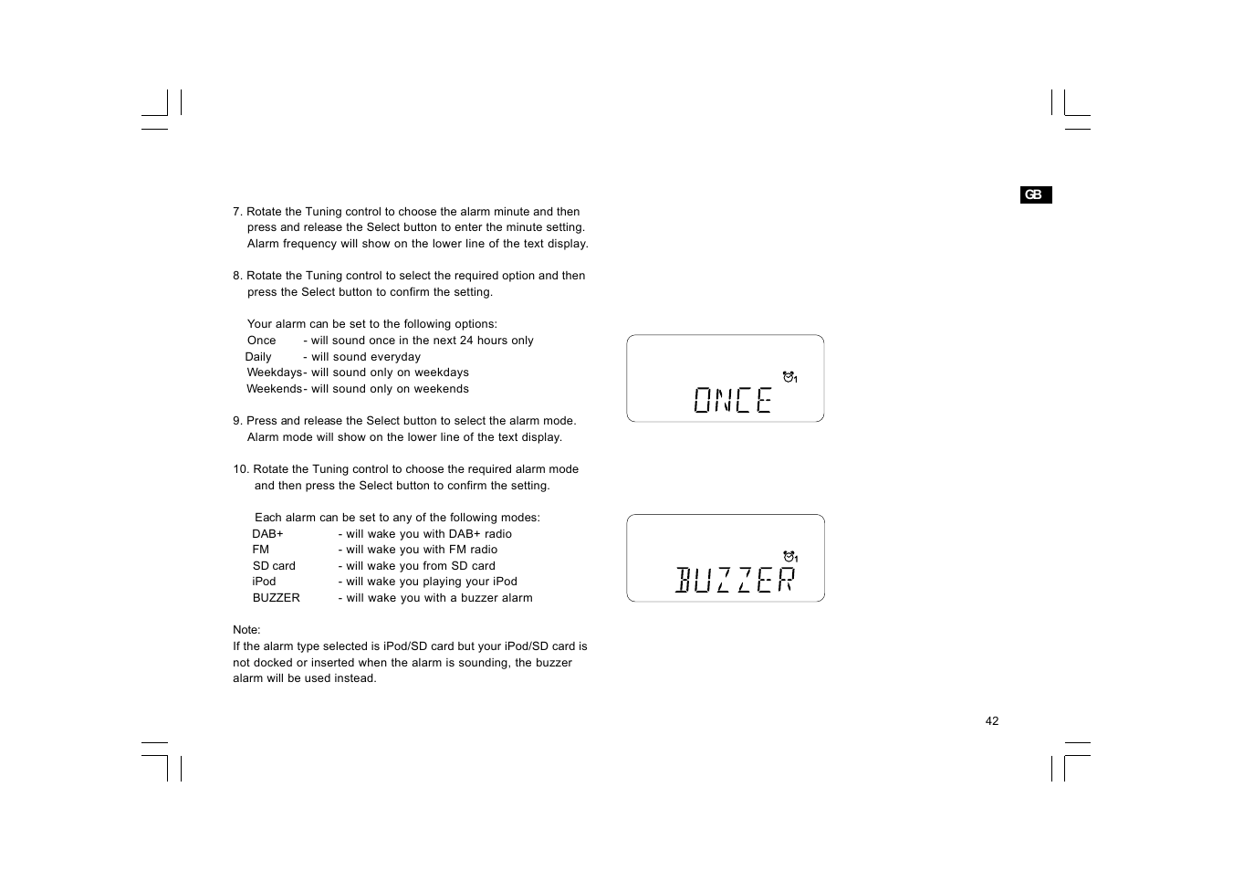 Sangean DCR-10 (R1) User Manual | Page 43 / 58