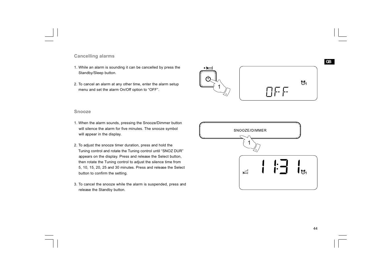Sangean DCR-10 (R1) User Manual | Page 45 / 58
