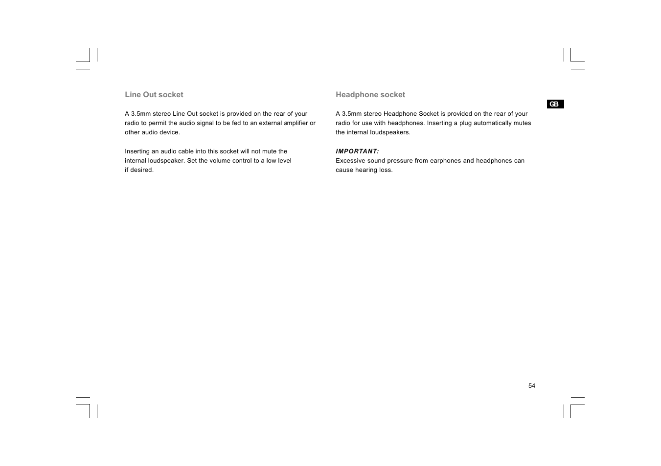 Sangean DCR-10 (R1) User Manual | Page 55 / 58
